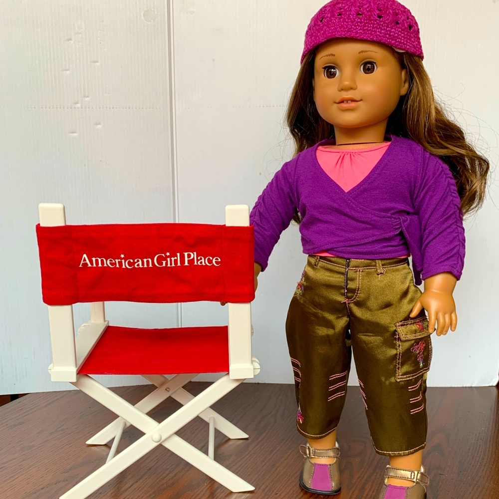 American Girl Doll Director chair